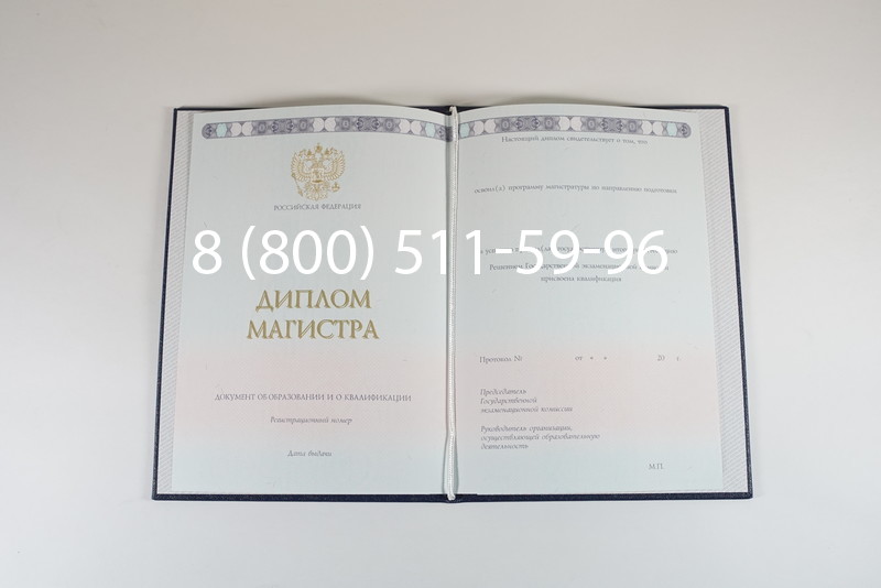 Диплом магистра 2014-2024 года в Челябинске