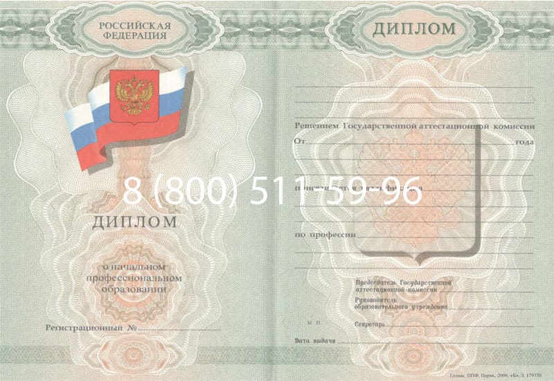 Купить Диплом о начальном образовании  2007-2009 годов в Челябинске