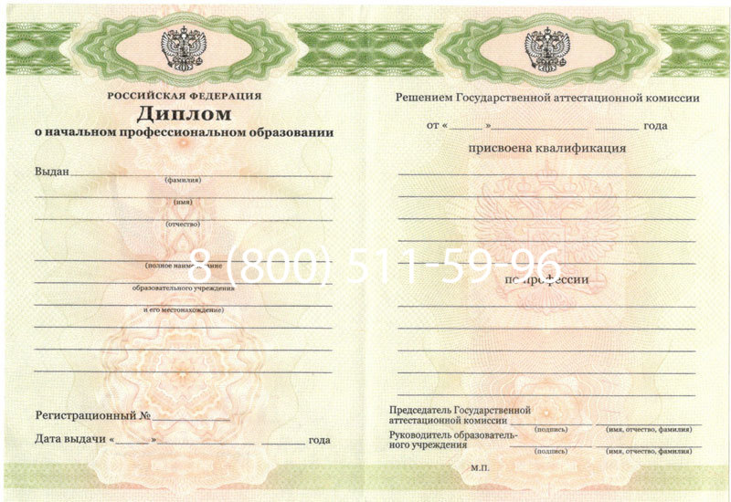Купить Диплом училища 2010 год в Челябинске